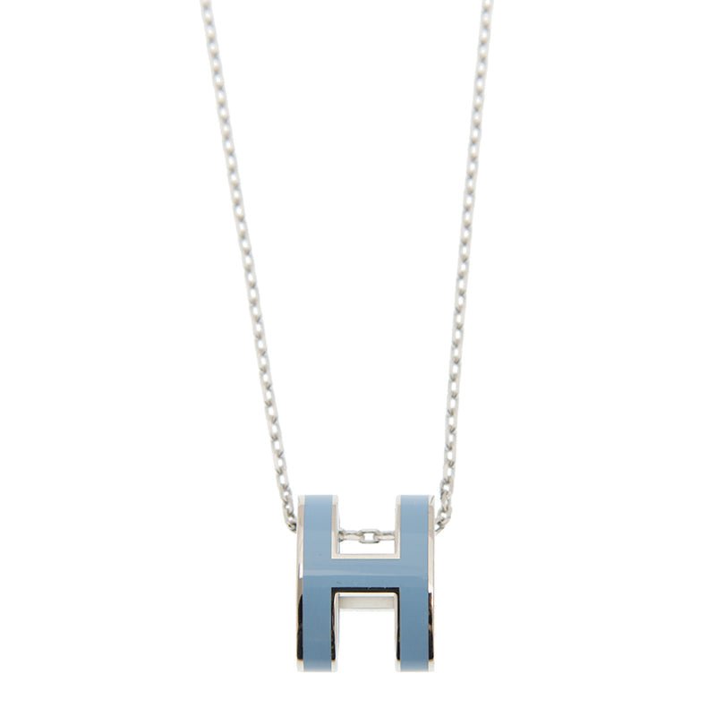 Alternative view of  Hermès Royal Blue Enamel Gold  Necklace