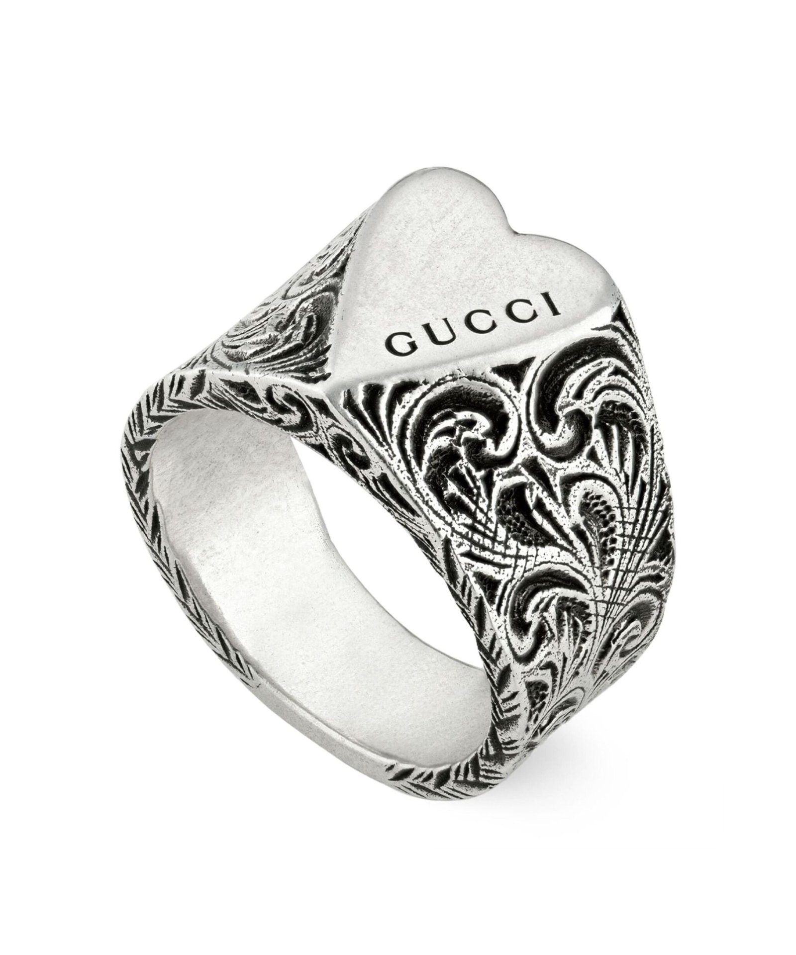 Double Gucci Heart Ring