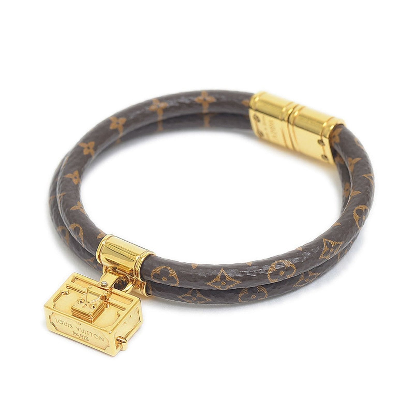 LV Monogram Lock Bracelet