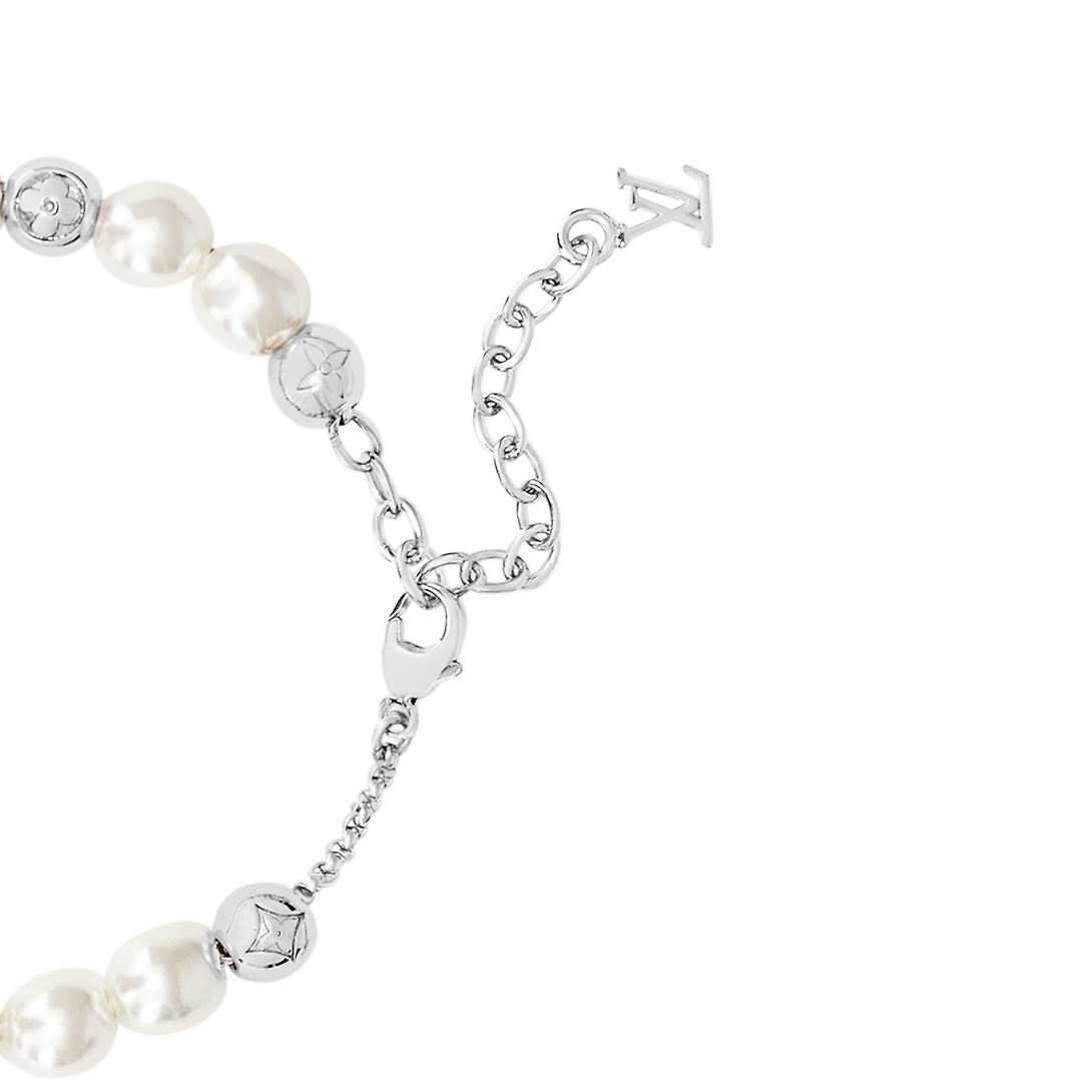 LV Pearl Logo Bracelet - Image 3