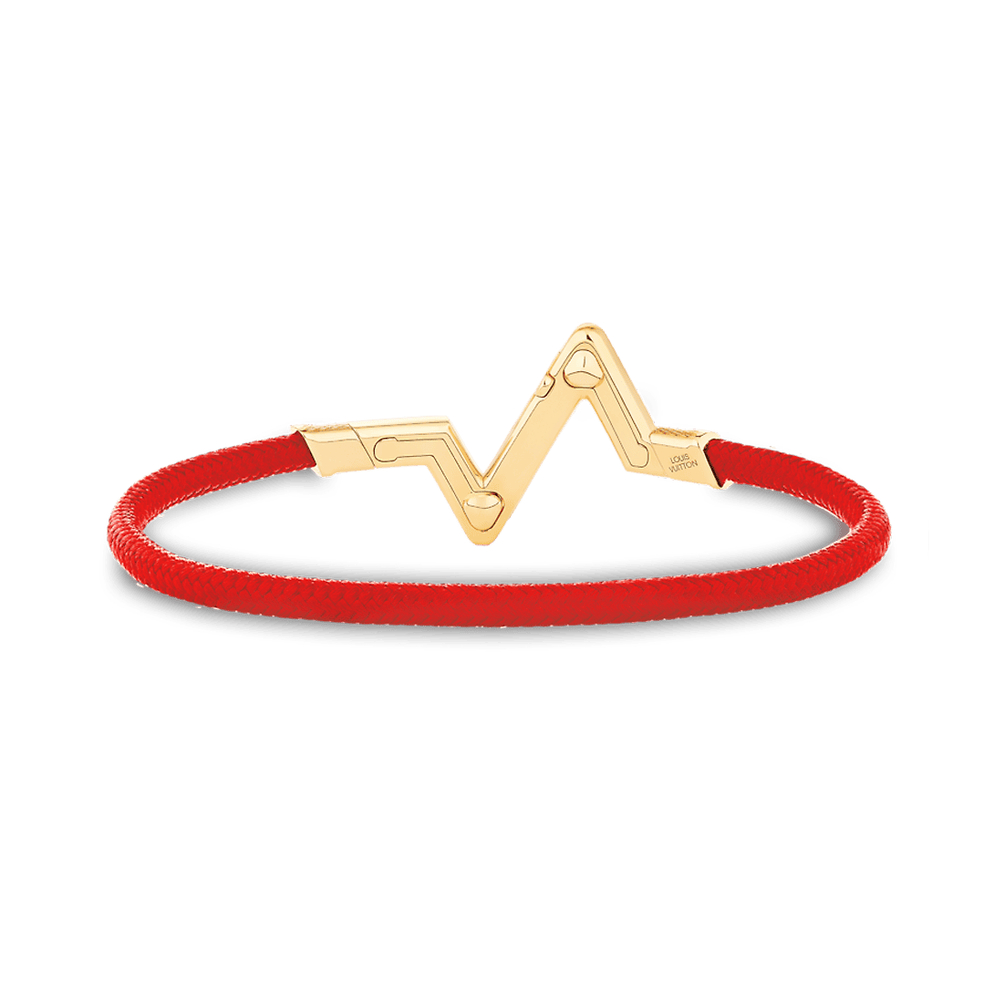 LV Smooth Cord Metal Bracelet - Image 2
