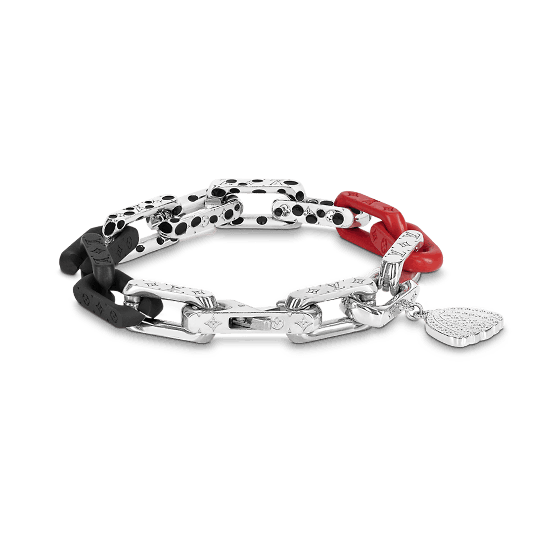 LV Multicolor Chain Bracelet - Image 2