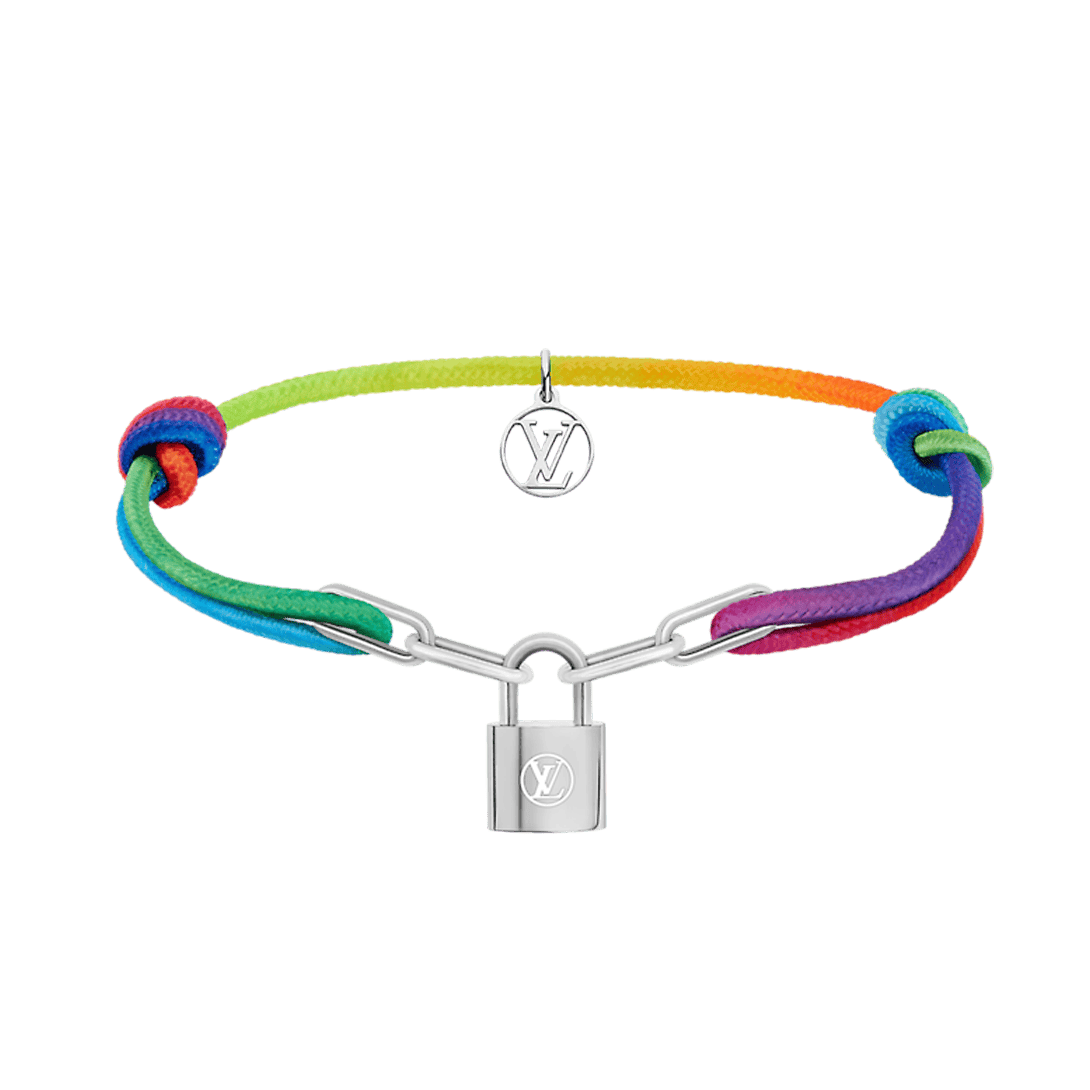 LV Multicolor Cord Lock Bracelet
