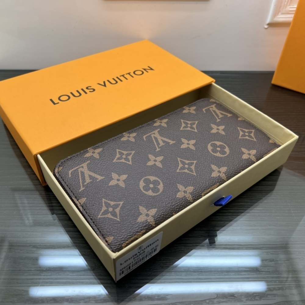 LV Canvas Limited-Edition Print Wallet - Image 11