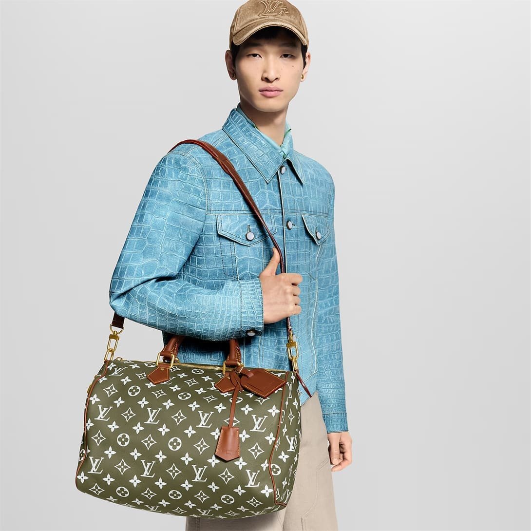 Alternative view of Louis Vuitton Speedy P9 40 Green Sencha