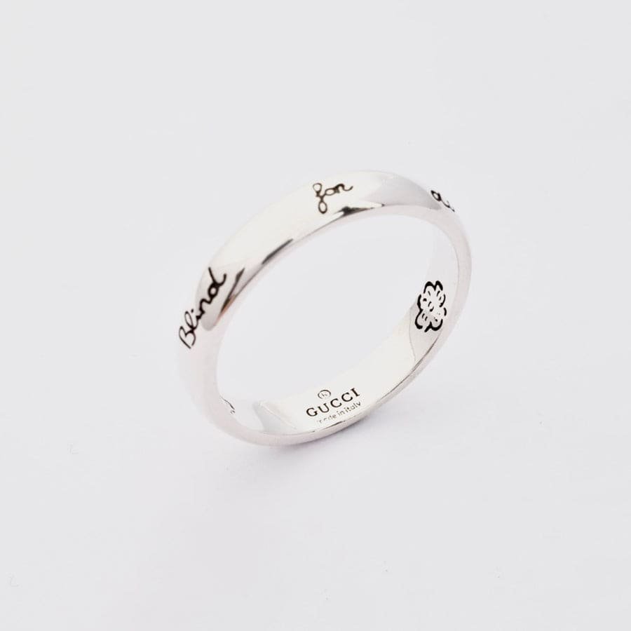 Alternative view of Double Gucci Blind For Love Ring