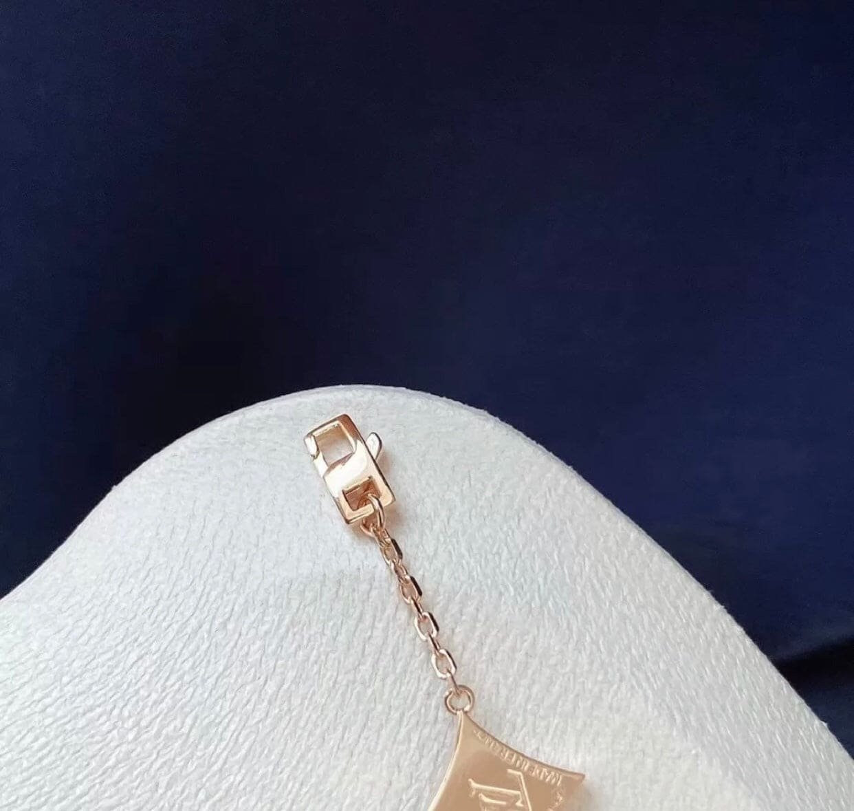 LV Rose Gold Shell Bracelet - Image 7