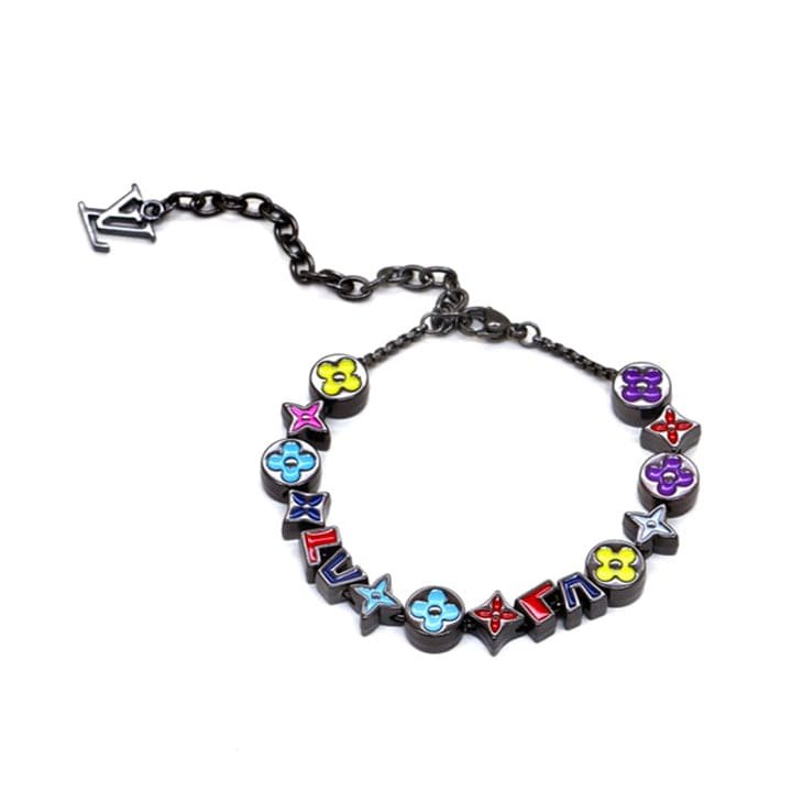 LV Enamel Monogram Bracelet - Image 2