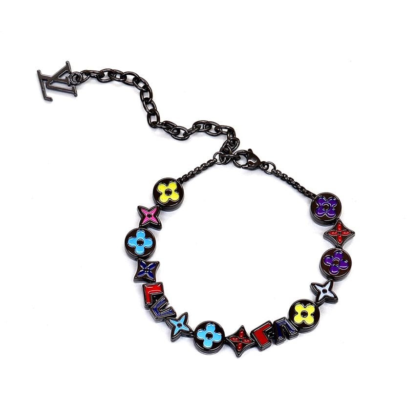 LV Enamel Monogram Bracelet