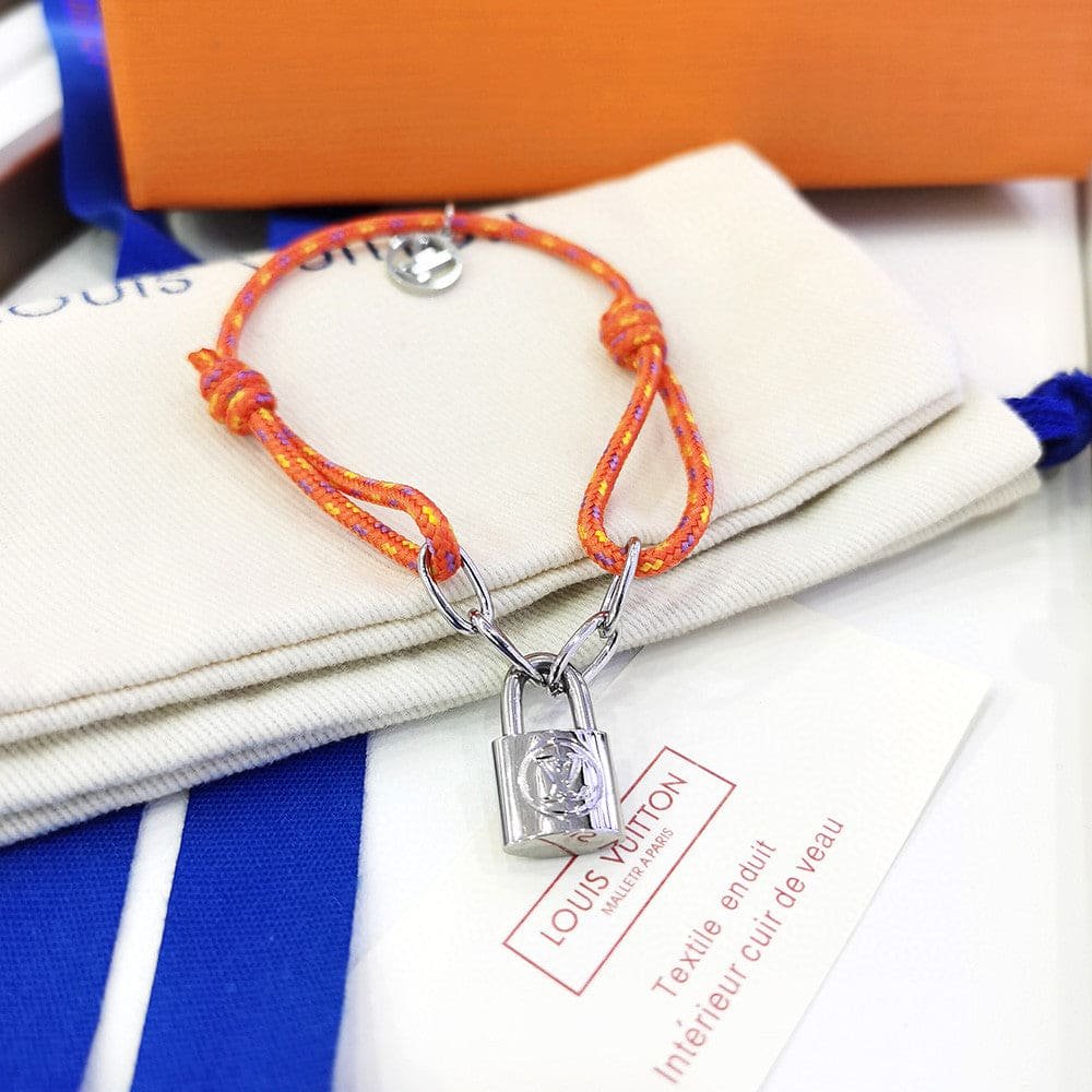 LV Cord Lock Charm Bracelet - Image 4