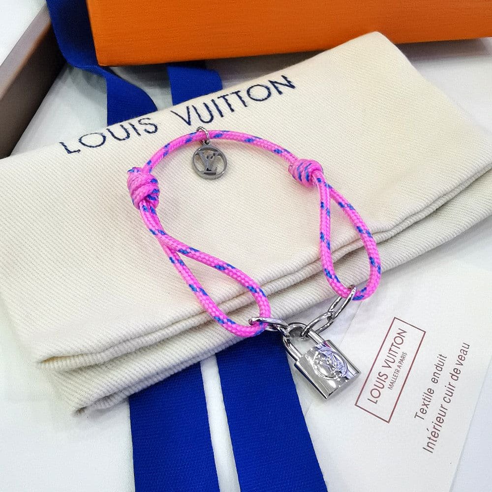 LV Cord Lock Charm Bracelet - Image 5