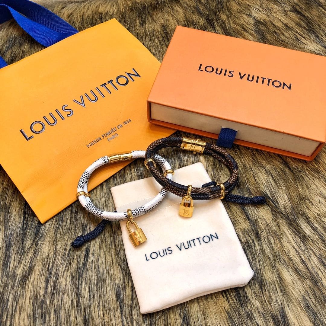 LV Monogram Lock Bracelet - Image 4