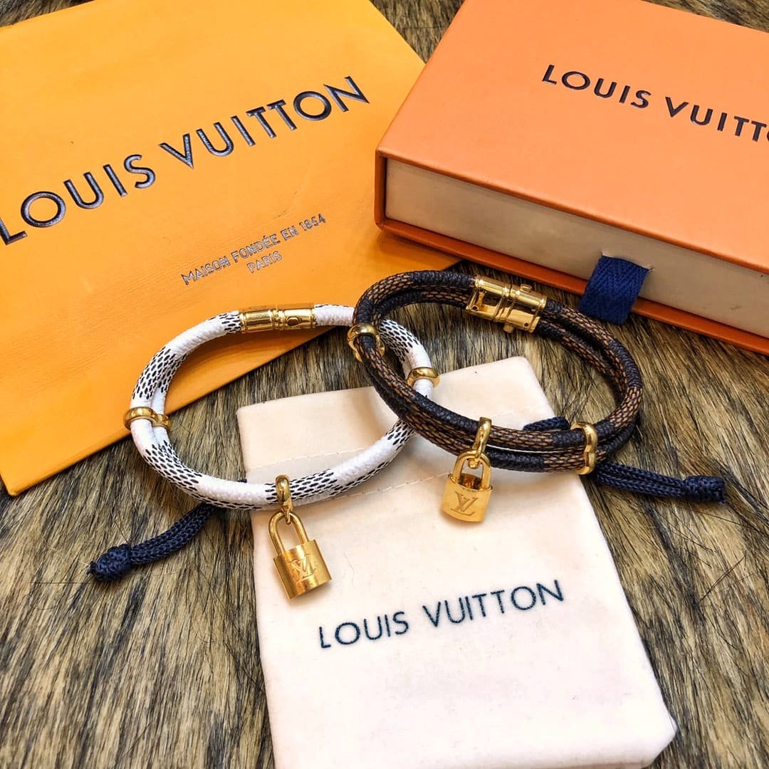 LV Monogram Lock Bracelet - Image 5
