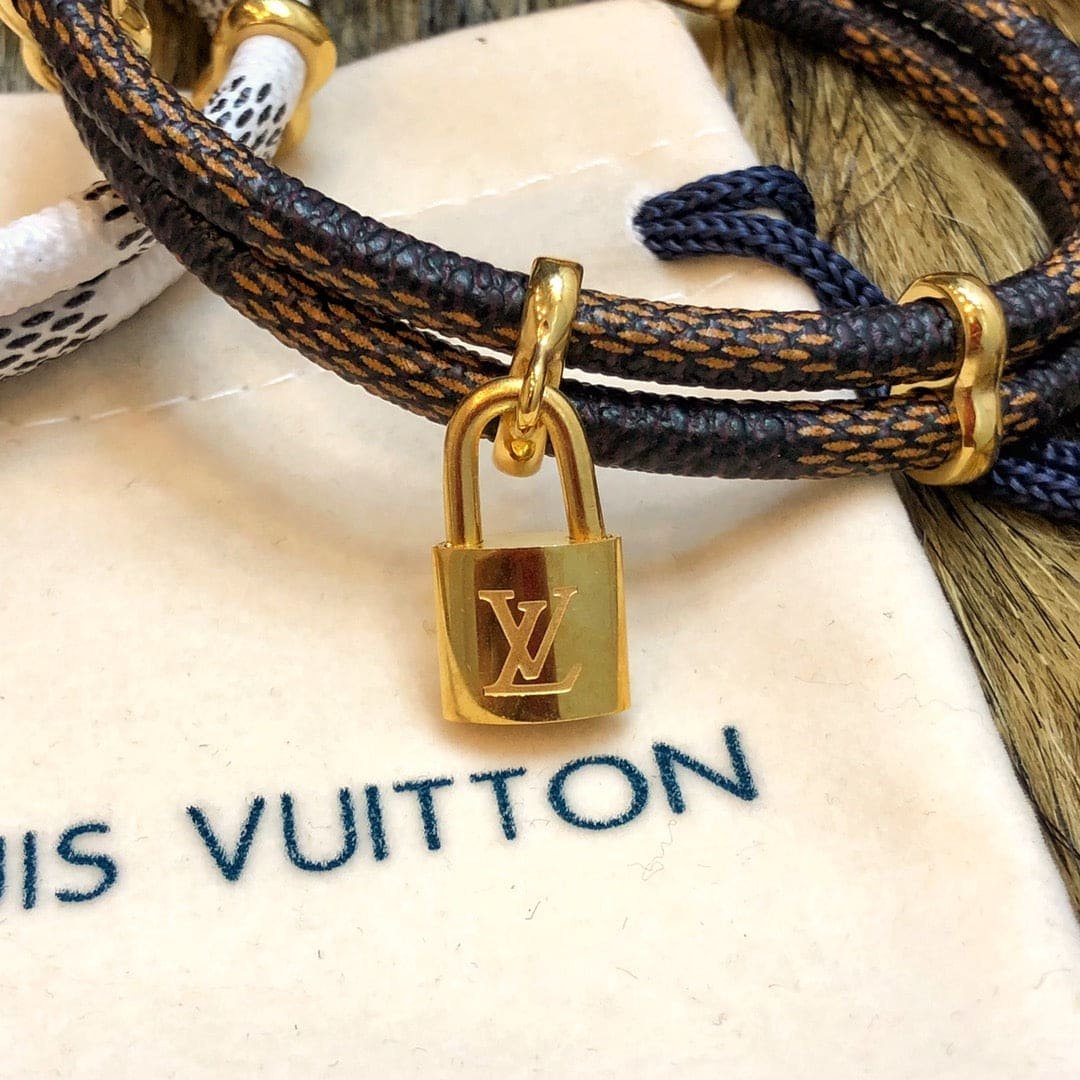 LV Monogram Lock Bracelet - Image 2