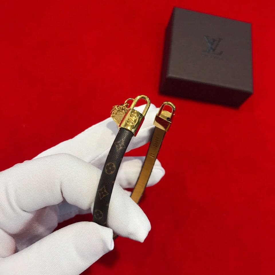 LV Gold-Tone Alma Bag Charm Bracelet - Image 7