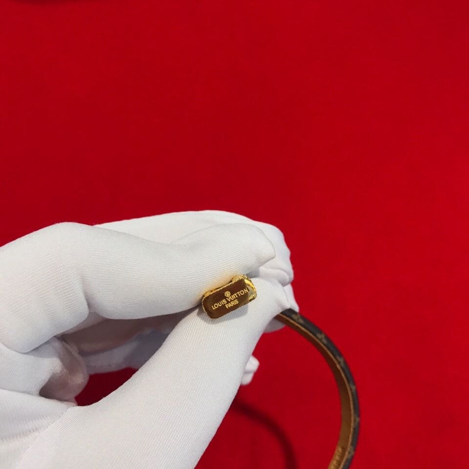 LV Gold-Tone Alma Bag Charm Bracelet - Image 8