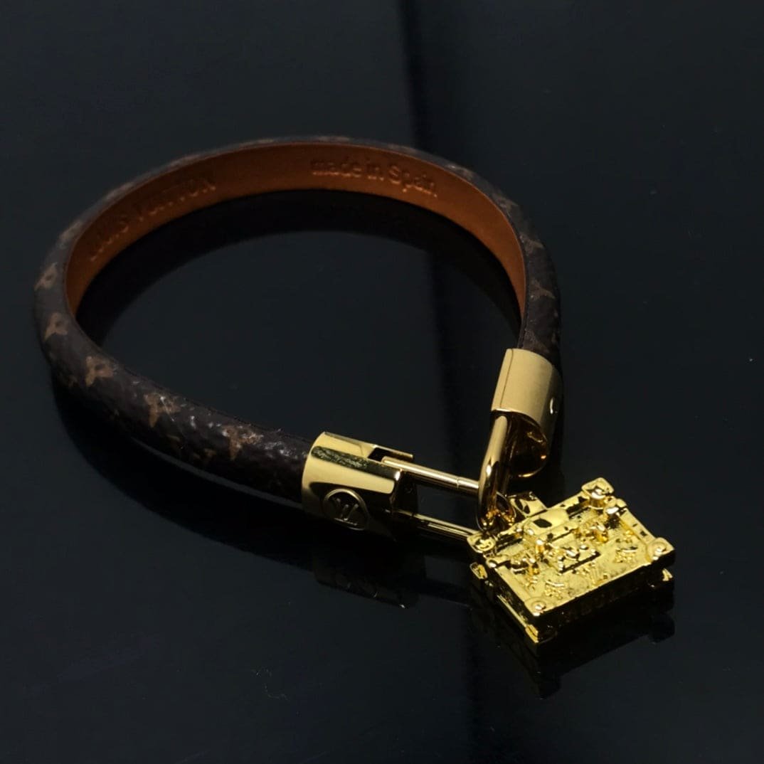 LV Monogram Lock Bracelet - Image 5