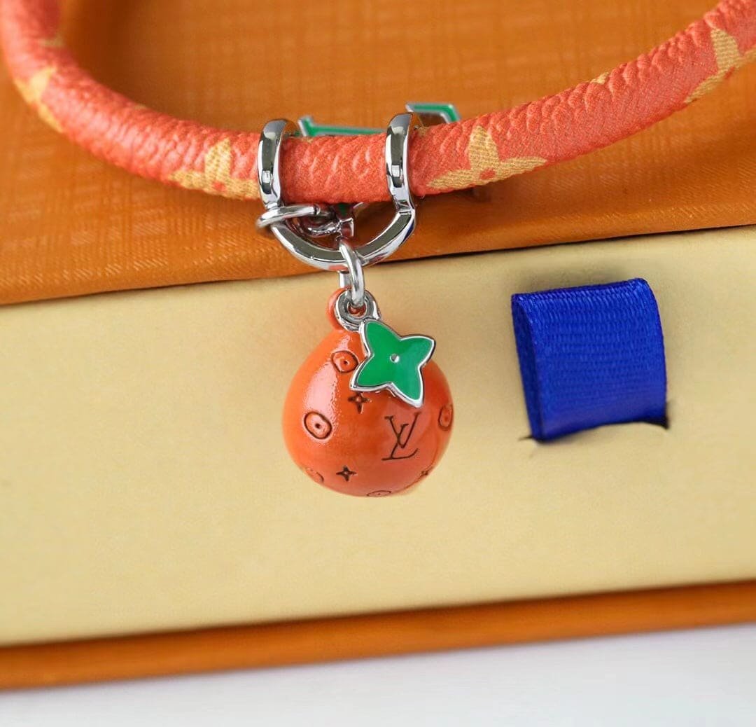 LV Orange Monogram Bracelet - Image 16