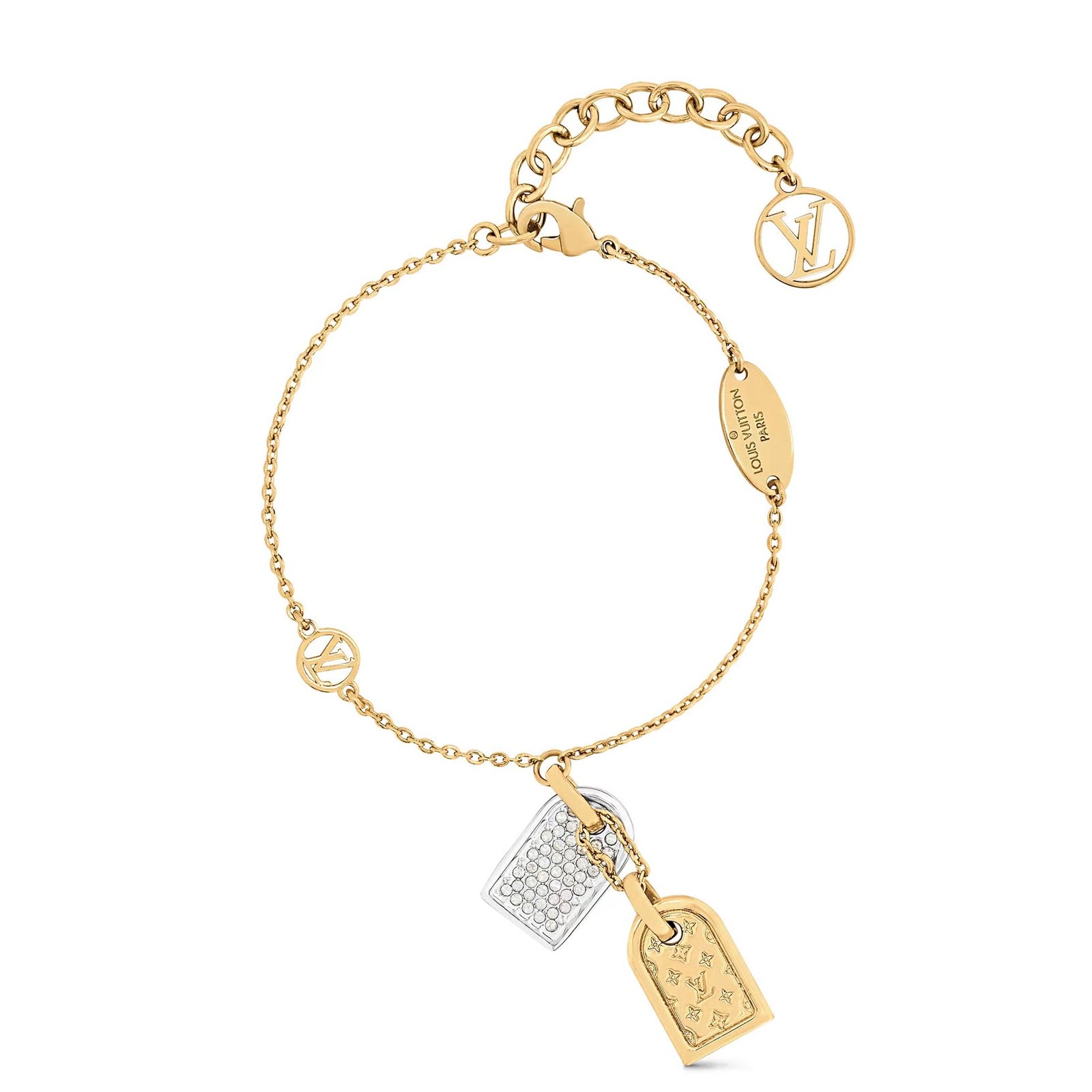 LV Charm Chain Bracelet
