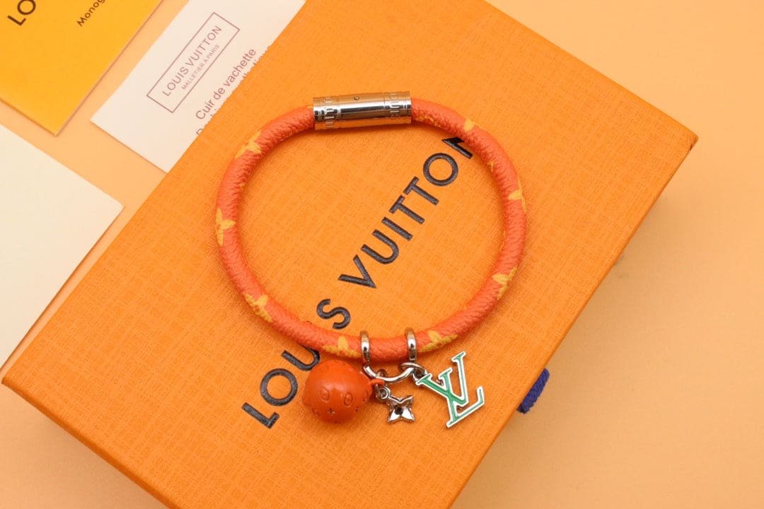 LV Orange Monogram Bracelet - Image 12