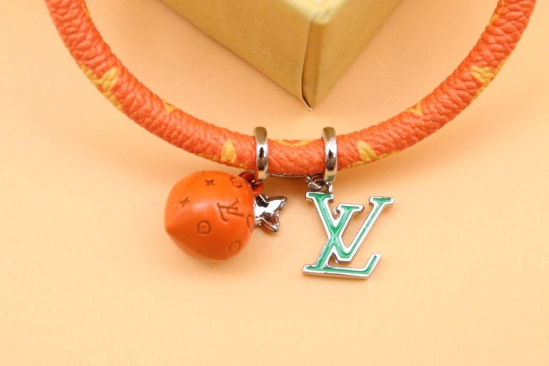 LV Orange Monogram Bracelet - Image 14