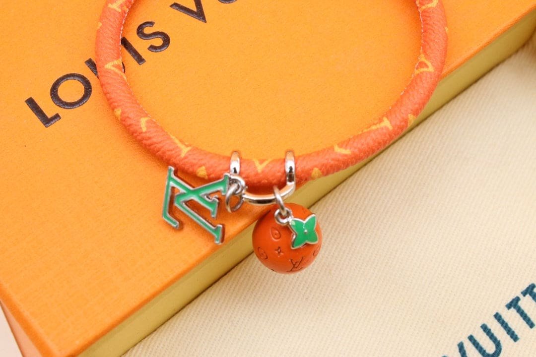 LV Orange Monogram Bracelet - Image 15