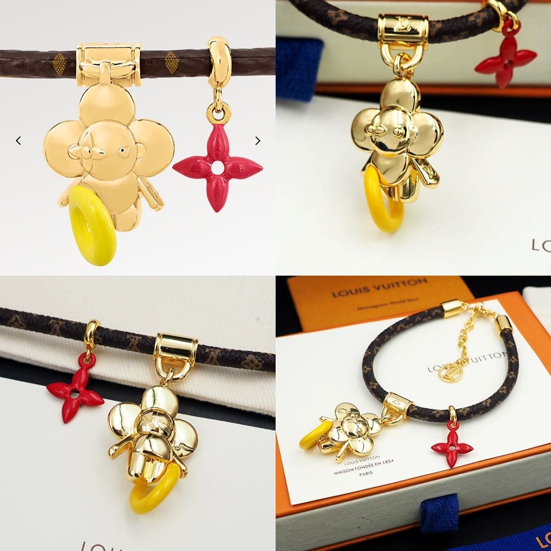 LV Monogram Vivienne Charm Bracelet - Image 4