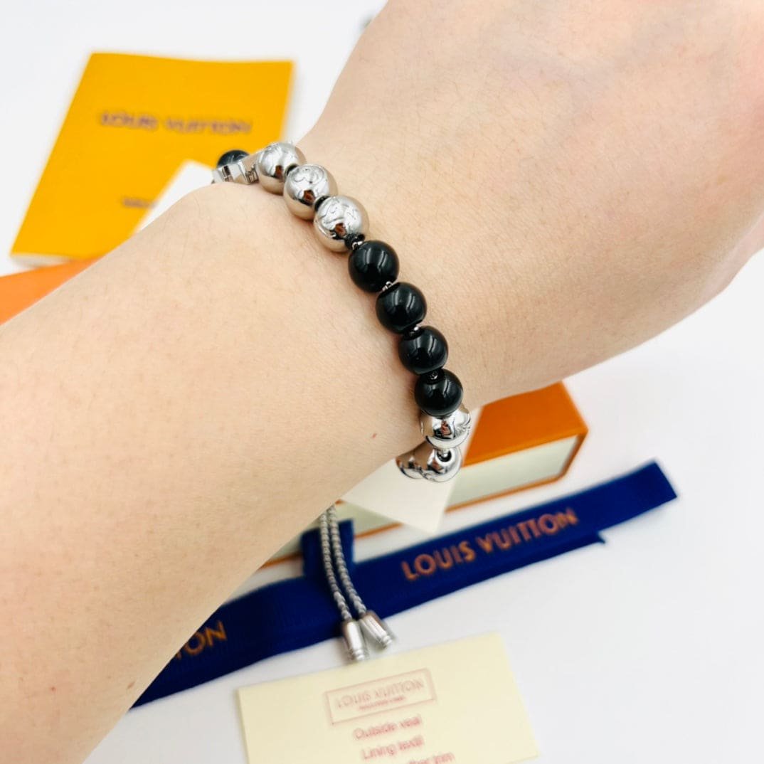 LV Retro Nameplate Bracelet - Image 4