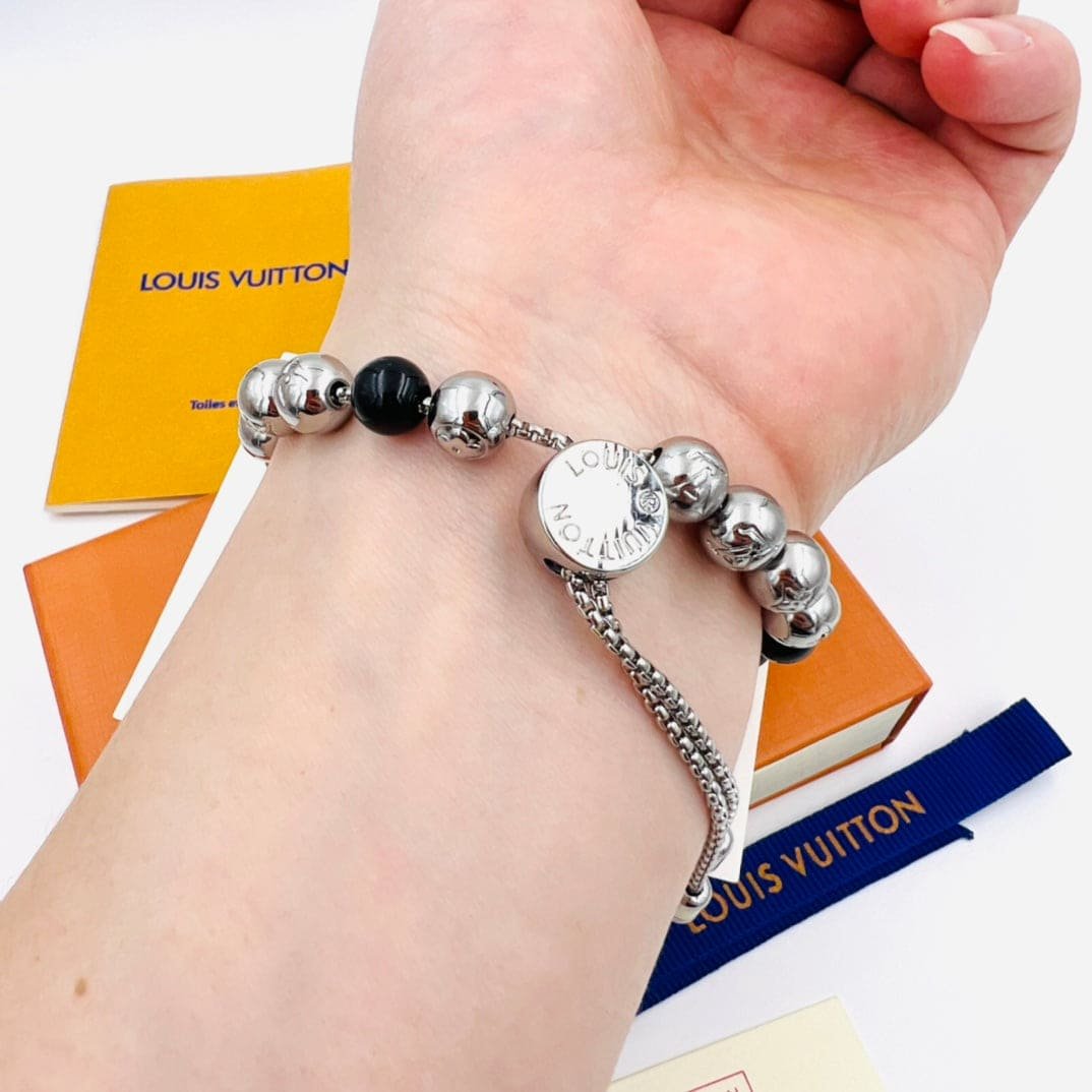 LV Retro Nameplate Bracelet - Image 6