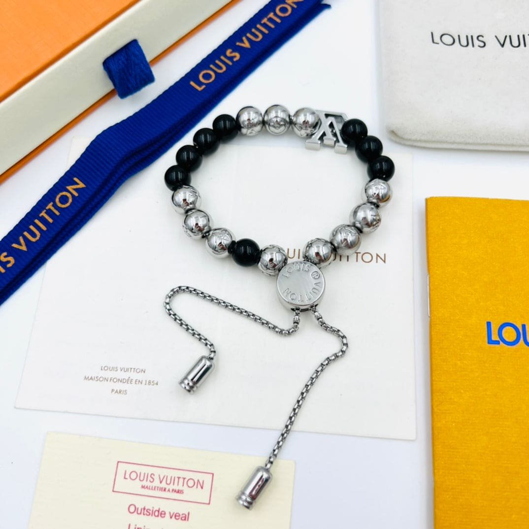 LV Retro Nameplate Bracelet - Image 9