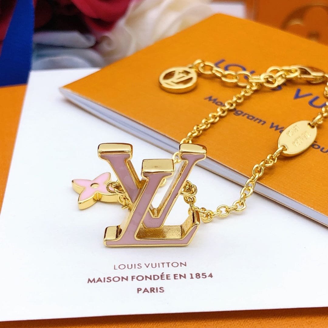 LV Two-Tone Seashell Multi Charm Choker - Image 5