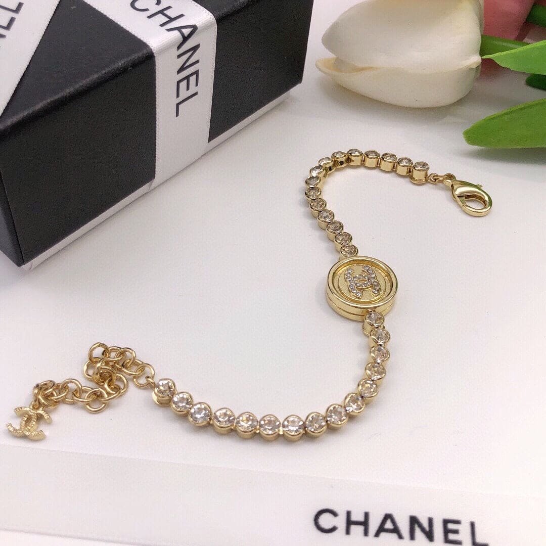 Chanel Crystal Coin Logo Tennis - Image 9