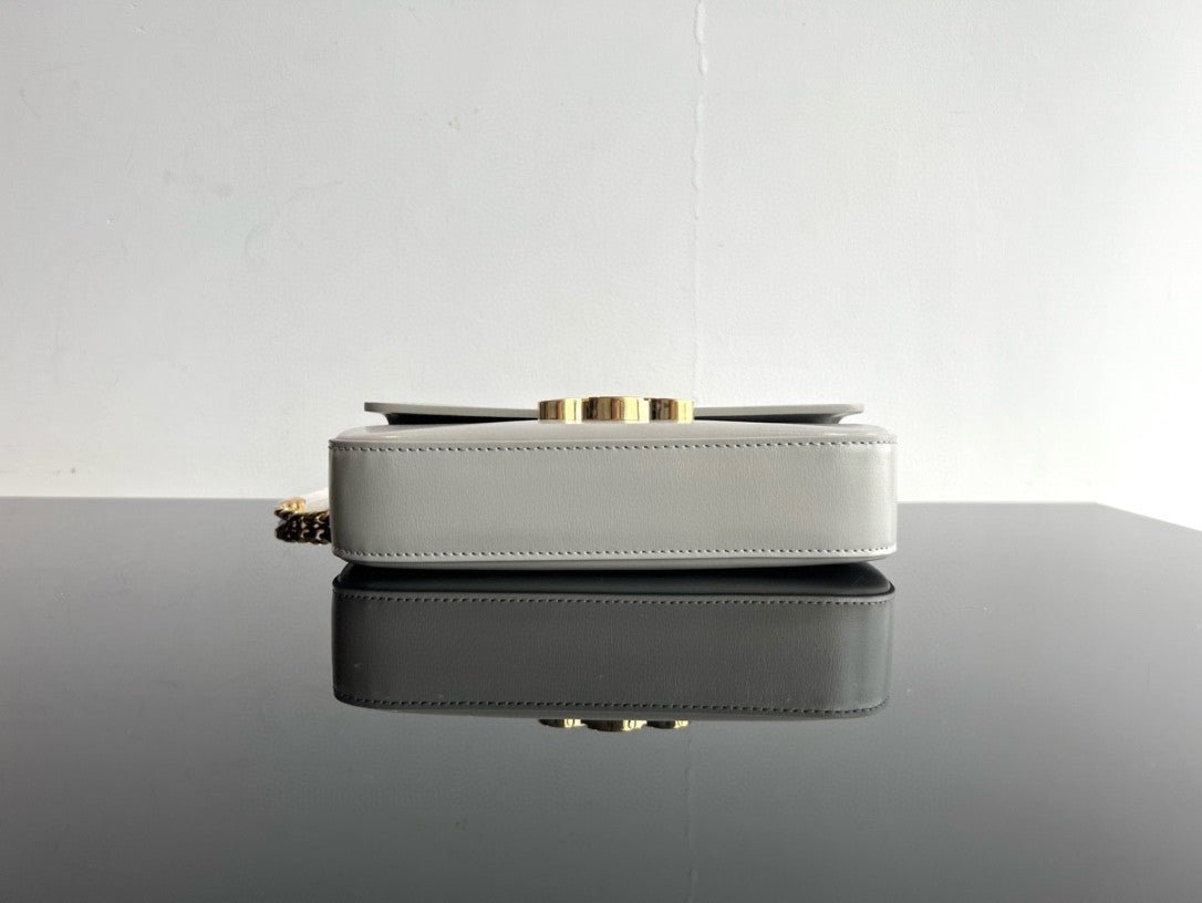 Celine Classic Triomphe 20 Grey Calfskin - Image 4