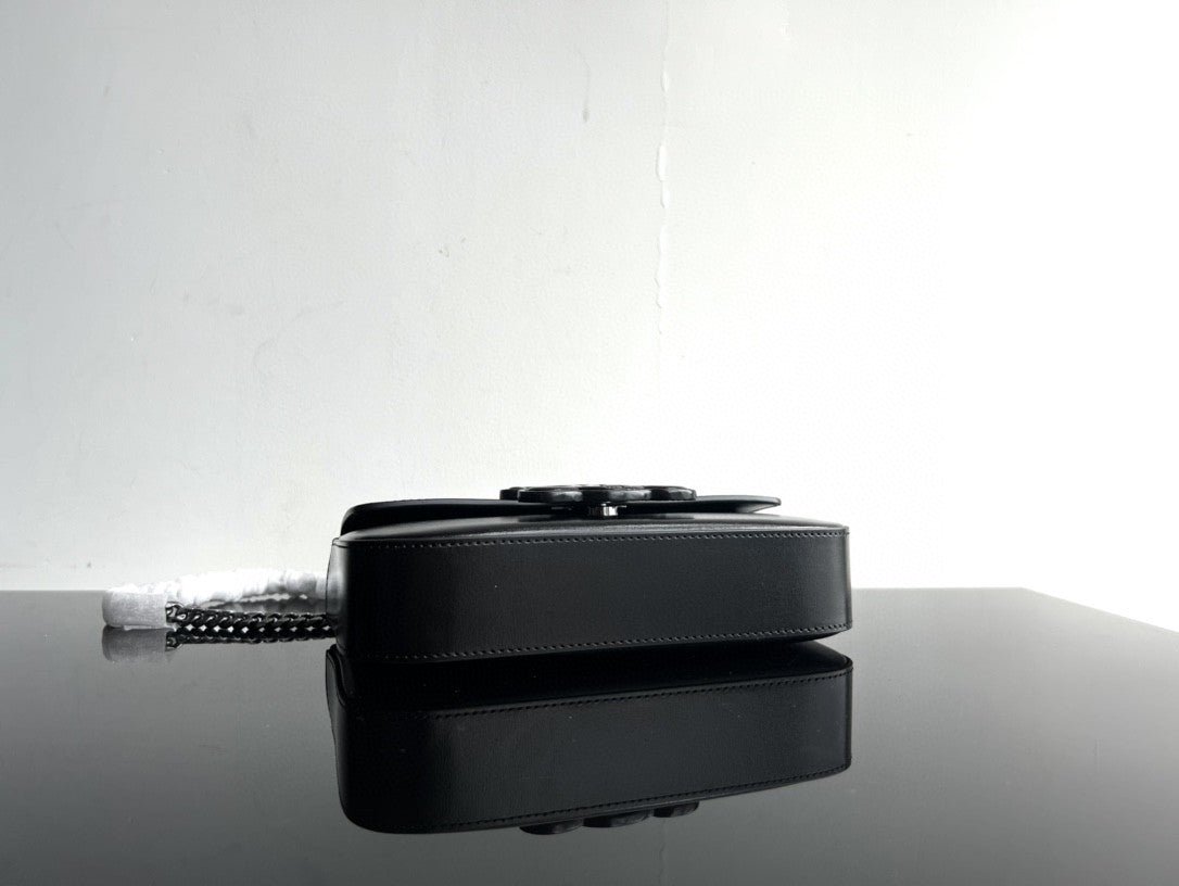 Celine Cuir Triomphe 20 All Black Calfskin - Image 4