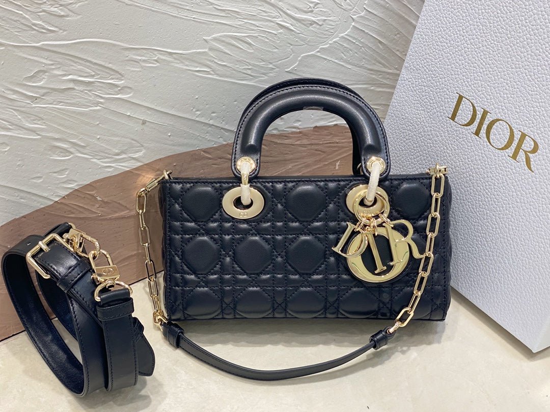 Alternative view of Dior Lady D-Joy Red Patent Leather Hand Bag