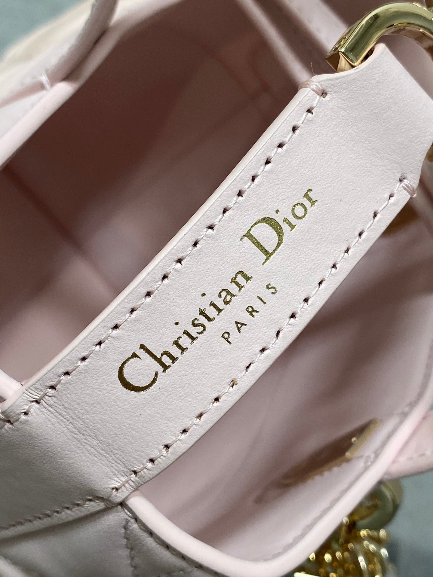 Dior Toujours Vertical Bag Pink Lambskin with Lucky - Image 7