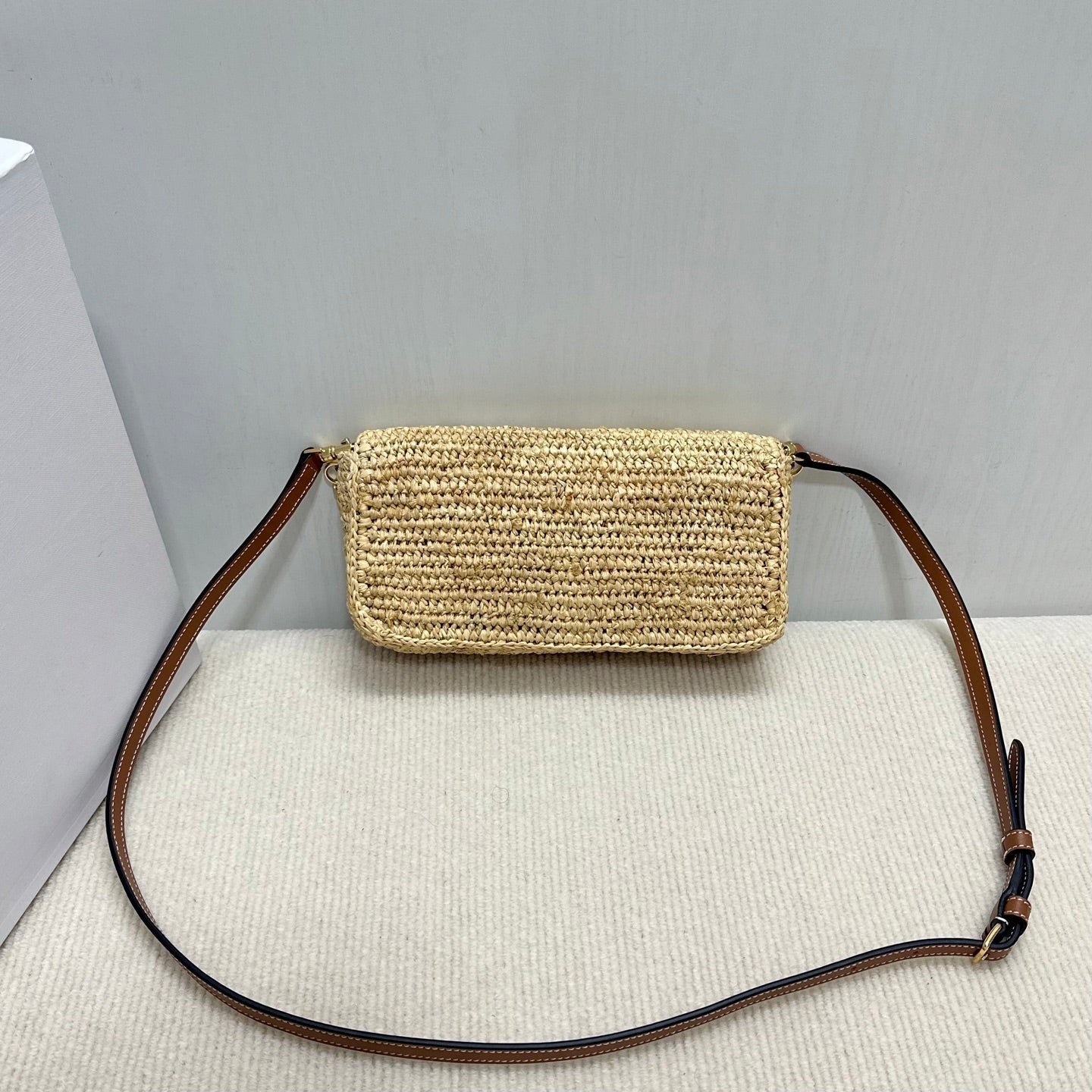Alternative view of Celine Multi Pochette Raffia Flat Pouch