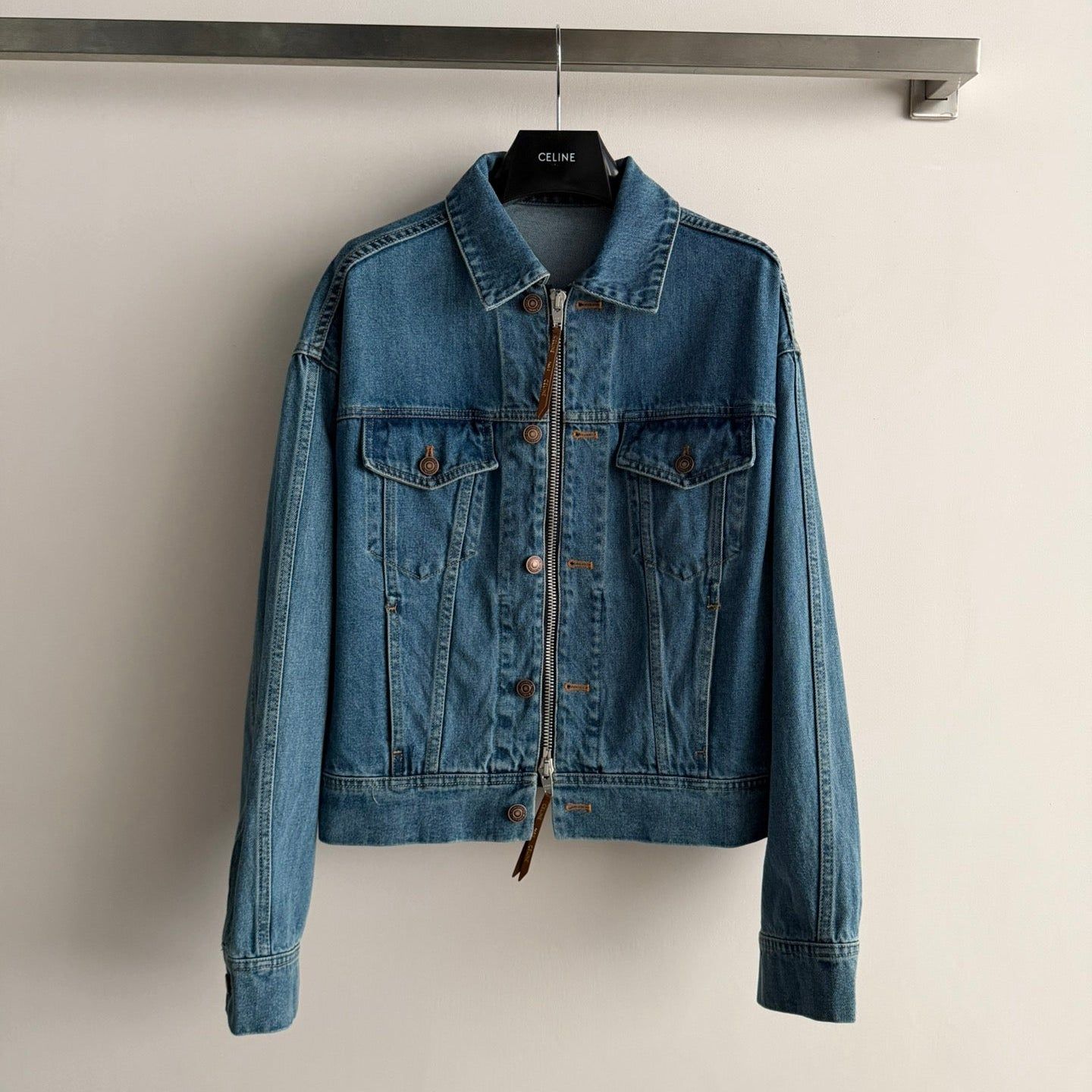 Celine 26SS Blue Denim Jacket 882445