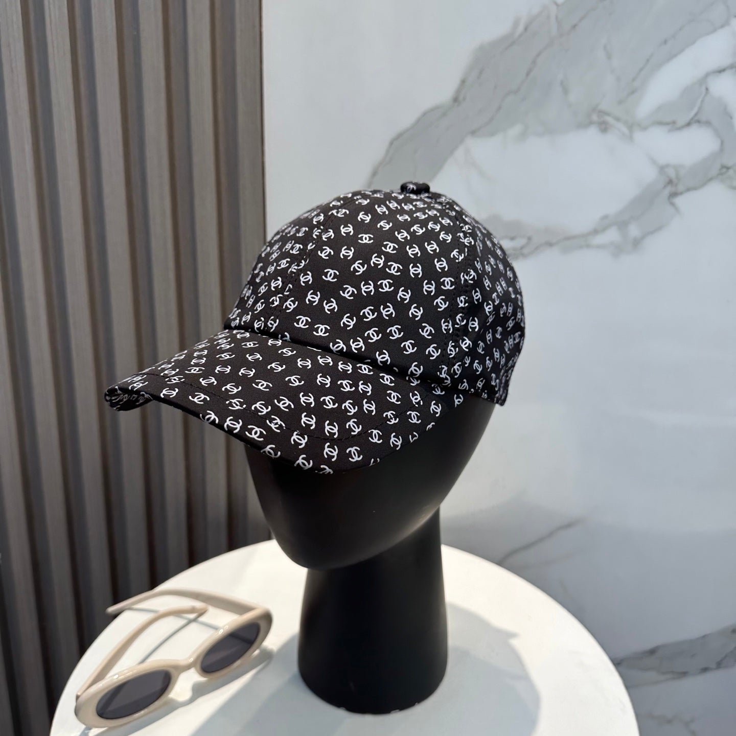 Alternative view of Chanel Classic Baseball Cap Style Black in Cloth 192002