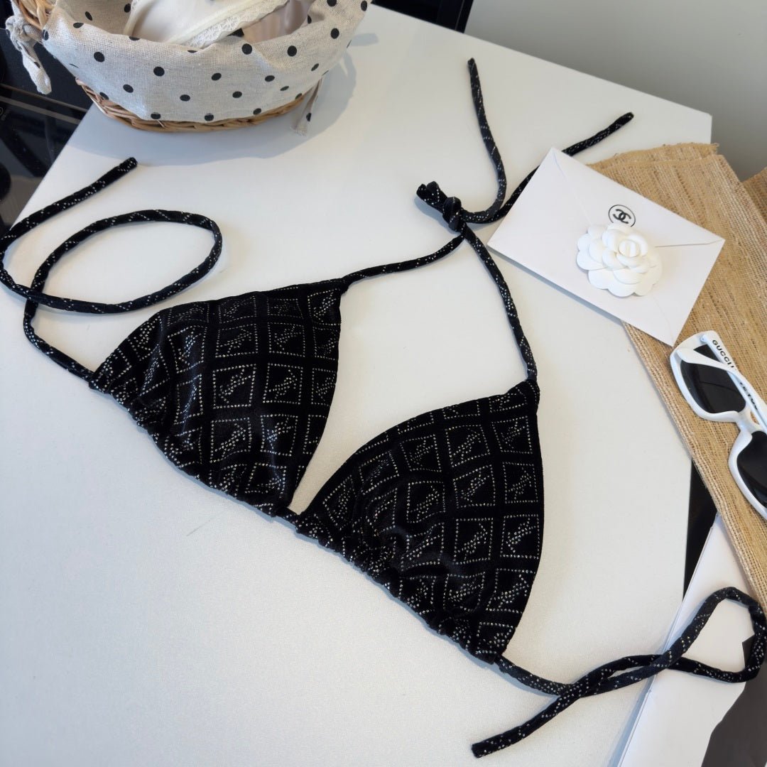 YSL Monogram Bikini Set - Image 5