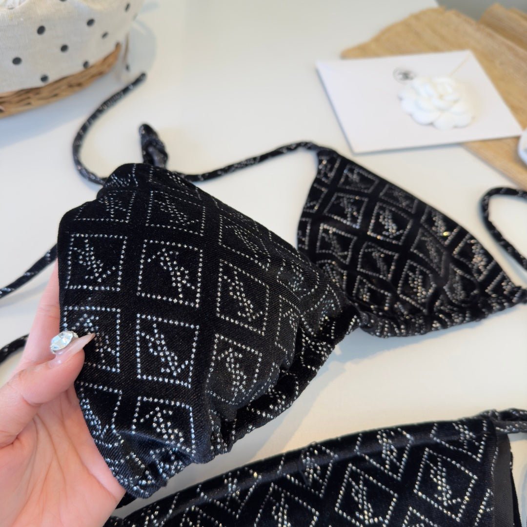YSL Monogram Bikini Set - Image 6