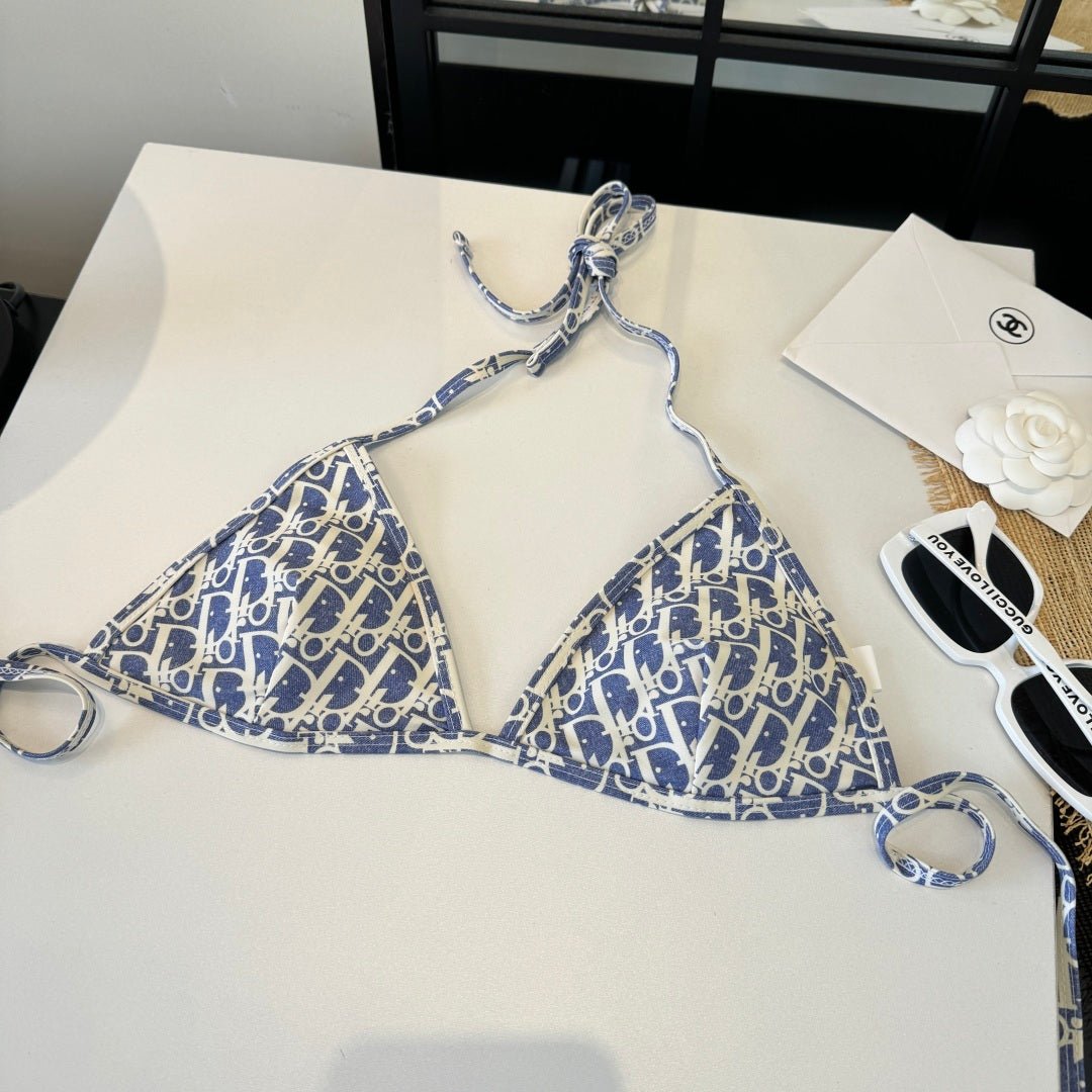 CD 26s Two-Piece Bikini Blue in Polyamide 241816 - Image 3