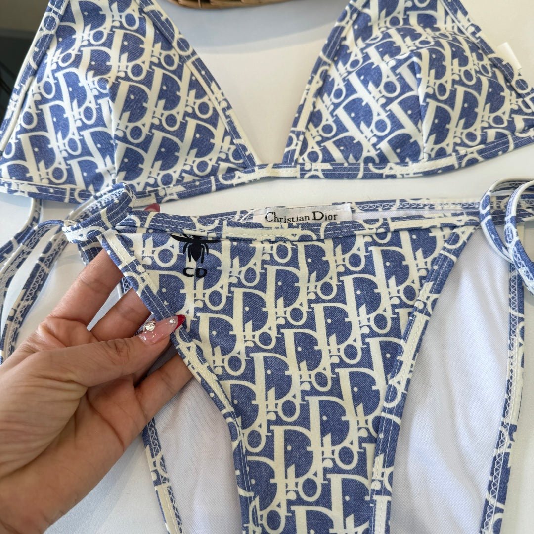 CD 26s Two-Piece Bikini Blue in Polyamide 241816 - Image 6