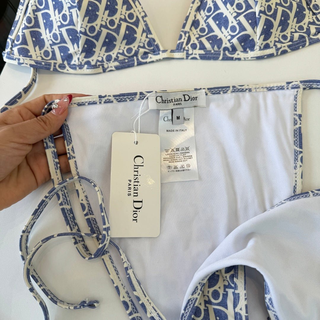 CD 26s Two-Piece Bikini Blue in Polyamide 241816 - Image 7