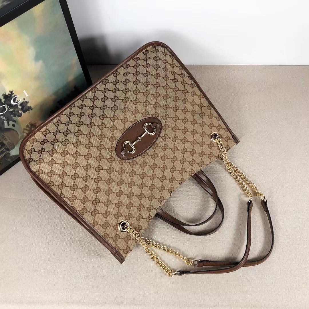 Gucci Horsebit 1955 Medium Tote Bag - Image 4
