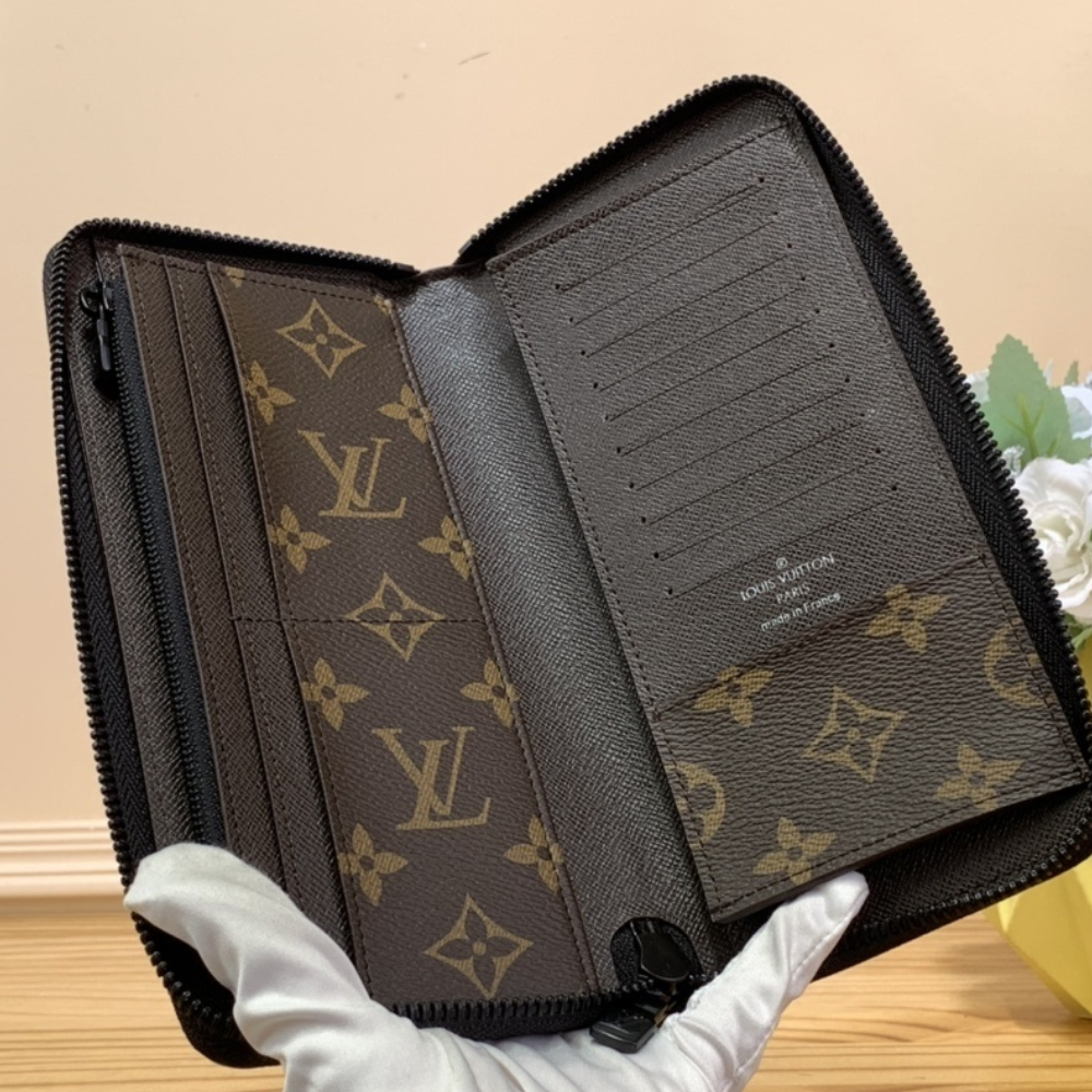 Alternative view of Louis Vuitton Zippy Vertical Wallet Monogram Blue 7.9 Inches M82799