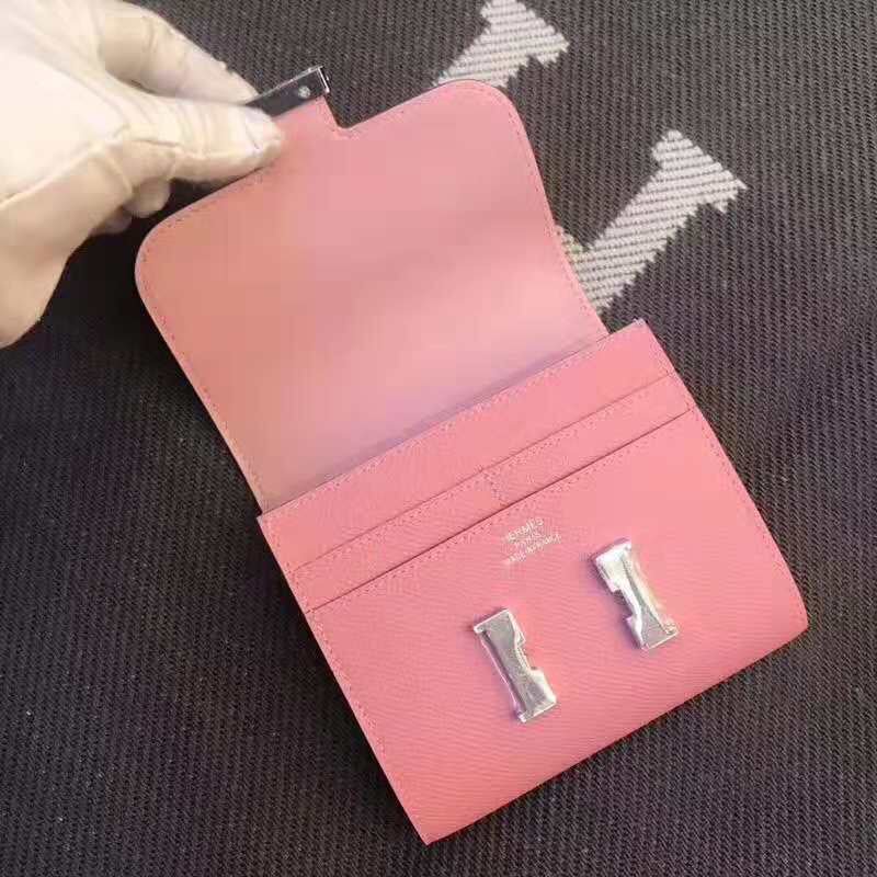 Alternative view of HERMES Constance 13 Pink Epsom Shw