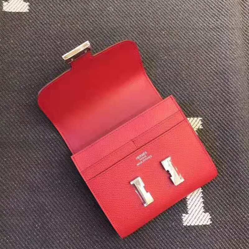 Alternative view of HERMES Constance 13 Red Epsom Shw