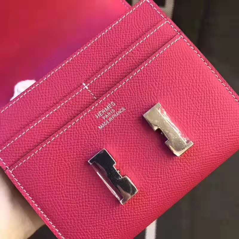 HERMES Constance 13 Dark Pink Epsom Shw - Image 4