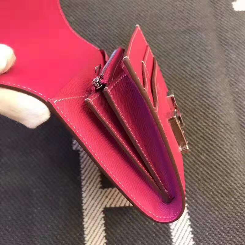 HERMES Constance 13 Dark Pink Epsom Shw - Image 6